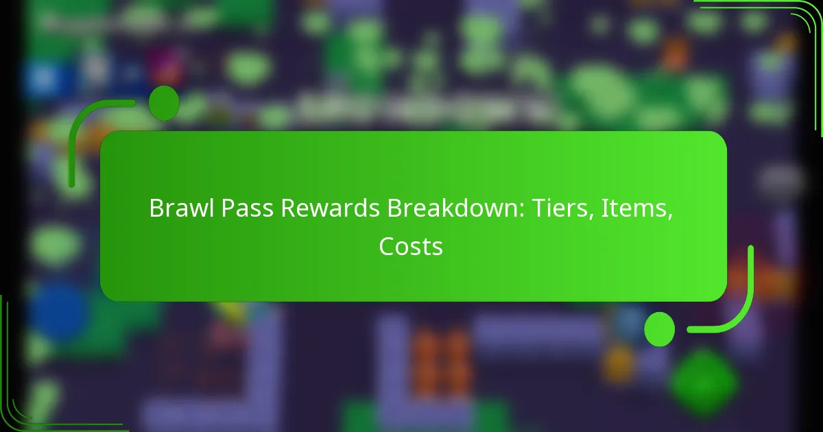 Brawl Pass Rewards Breakdown: Tiers, Items, Costs